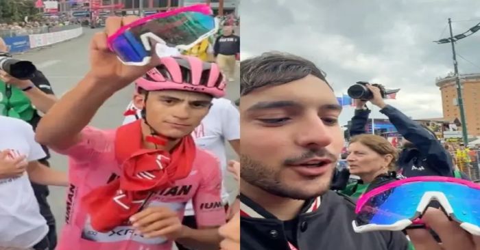Regala Isaac del Toro sus lentes a un aficionado; as&iacute; reaccion&oacute;
