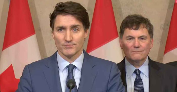 Anuncia Trudeau aranceles contra Estados Unidos