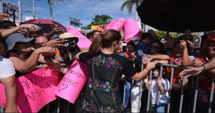Encabeza Claudia Sheinbaum inauguraci&oacute;n del Marinab&uacute;s en Acapulco