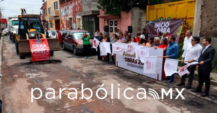 Arranca Tonantzin Fernández la pavimentación de la 3 Norte