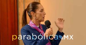 AMLO, ni vapuleado ni señalado, muy querido: Sheinbaum ante la reaparición del ex presidente