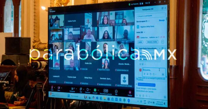 Habrá sesión extraordinaria para calificar Plebiscitos, aprueba el Cabildo de Puebla