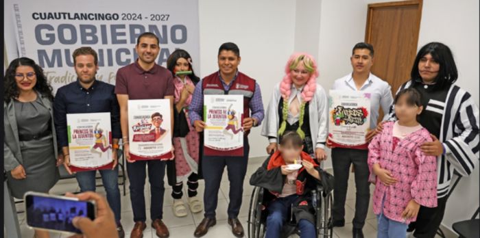 Presenta Omar Mu&ntilde;oz &ldquo;Semana de la Juventud&rdquo;