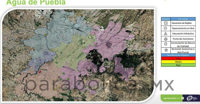 Implementan operativo en la capital para atender da&ntilde;os por lluvias