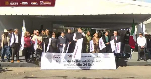 Encabeza Alejandro Armenta la conferencia ma&ntilde;anera de Puebla