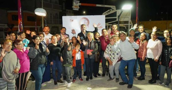 Suma Pepe Chedraui más luminarias en beneficio de vecinos en La Resurrección