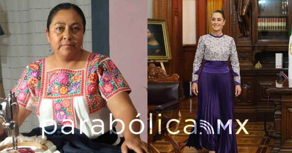 Inspir&oacute; la naturaleza bordados del vestido de Sheinbaum: Virginia Ver&oacute;nica Arce