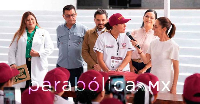Encabeza Sheinbaum asamblea de Salud Casa por Casa en Jalisco; exige cercanía a funcionarios