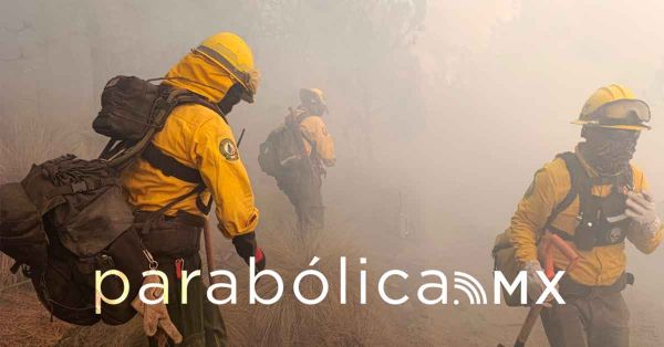 Atiende PC Estatal incendio en Chilchotla; se apoyan con dos helicópteros equipados