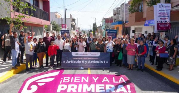 Fortalece Pepe Chedraui infraestructura vial en la colonia Constitución Mexicana