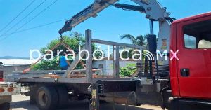 Avanzan las acciones de reconstrucción por el Huracán Erick en la Costa de Oaxaca