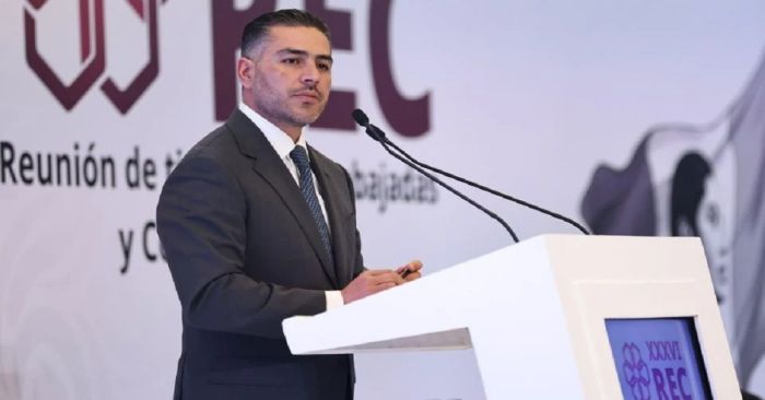 Confía García Harfuch en la Estrategia Nacional contra la extorsión