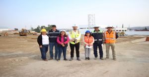 Supervisan David Aysa y Dulce Rivera construcci&oacute;n del Mercado San Ram&oacute;n