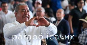 En Amozoc “todo está bien”, evade Severiano de la Rosa cuestionamientos de la prensa