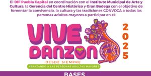 Invita SMDIF a abuelitos para participar en el r “Vive Danzón 2025”