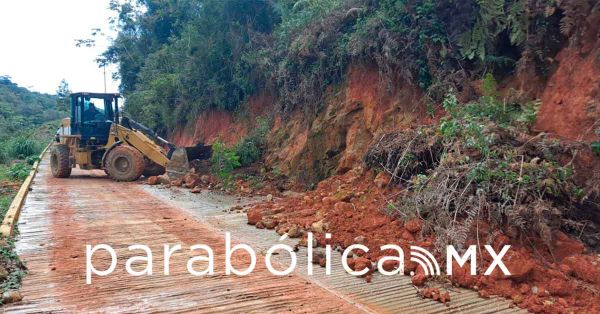 Reabren caminos en Oaxaca afectados por las recientes lluvias