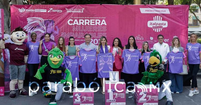 Presentan la carrera “Mujeres Imparables” en la ciudad