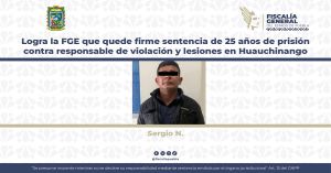 Acusan a Sergio N. por el delito de violación equiparada agravada