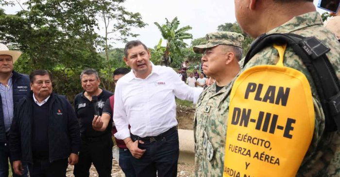 Atiende Alejandro Armenta emergencia en La Máquina y La Ceiba