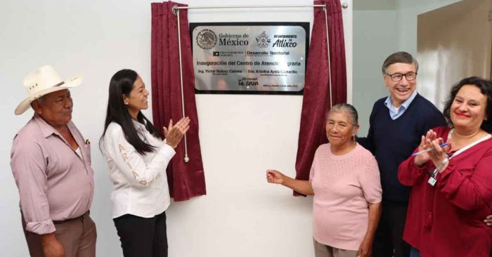 Inaugura Ariadna Ayala primer centro de atenci&oacute;n agraria en Puebla