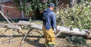 Atienden en San Pedro Cholula afectaciones por frente fr&iacute;o 13