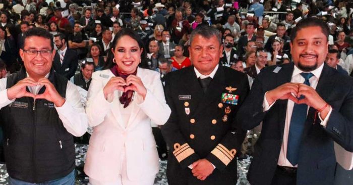 Recibe Tonantzin Fernández respaldo de ciudadanía en primer informe de labores