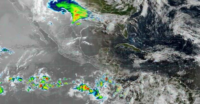 Pronostica SMN lluvias en regiones del Norte de México