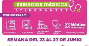 Llega servicio &quot;Médico Imparable&quot; a Loma Bella y Guadalupe Xonacatepec
