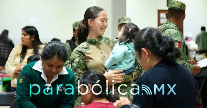 Ofrece Salud estatal atención médica en refugios temporales de la Sierra Norte