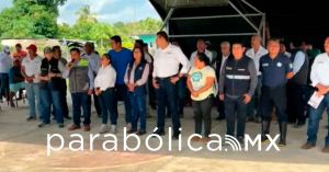 Recorren Armenta y la enviada federal Leticia Ramírez el municipio de Pantepec