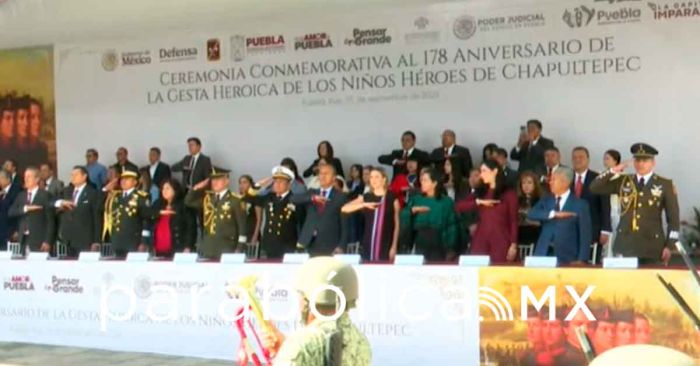 Conmemora Armenta el 178 Aniversario de la Gesta Heroica de los Niños Héroes