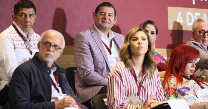 Participa Armenta en el Consejo Nacional de Morena