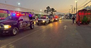 Mantienen despliegue de seguridad en la Central de Abasto