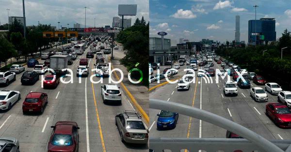 Colapsa la zona de Angelópolis por manifestación en la Atlixcáyotl