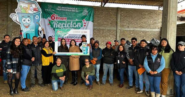 Juntar&aacute; Zacatl&aacute;n m&aacute;s de 35 toneladas en el #Recicl&oacute;n 2025
