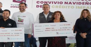 Encabeza Pepe Chedraui entrega de cheques de “Tu crédito imparable”