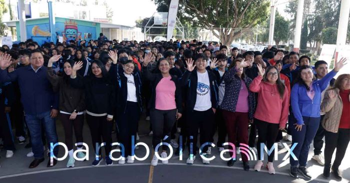 Impulsa San Andrés Cholula el Libre y Sano Desarrollo de Jóvenes de Bachillerato