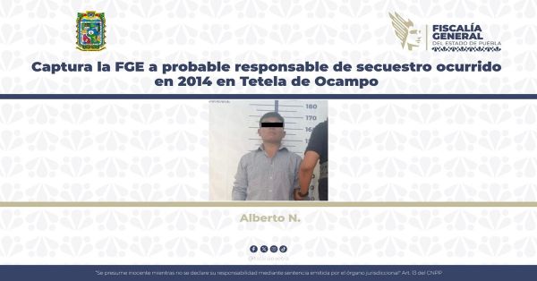 Localizan a Alberto N. acusado de secuestro