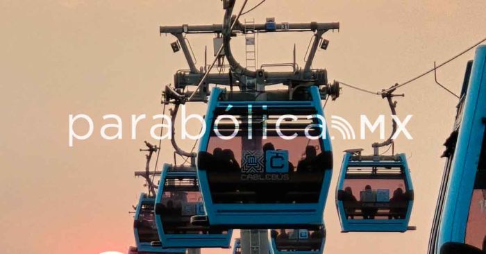 Es el Cablebús una gran opción para el transporte público en Puebla: Claudia Sheinbaum