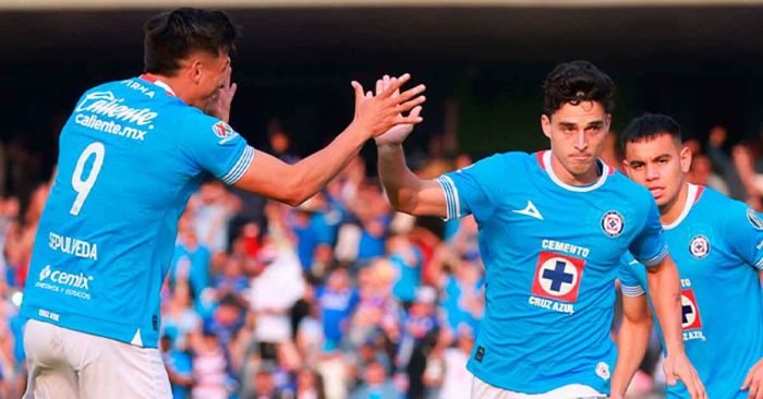 Consigue Cruz Azul su primer triunfo al vencer a Necaxa