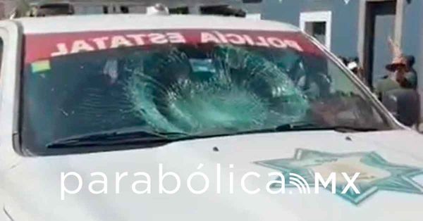 Protagonizan disturbios manifestantes de la Generaci&oacute;n Z en Puebla