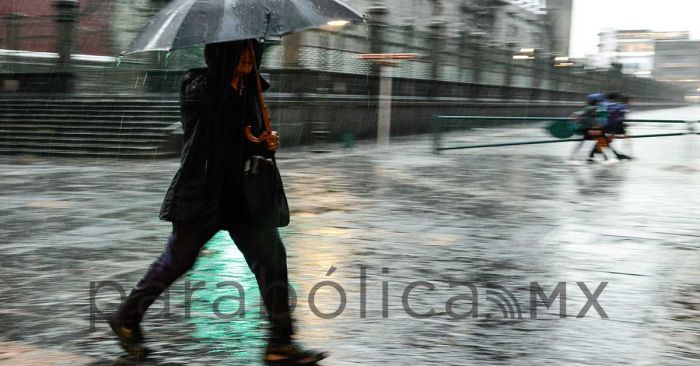 Emite gobierno capitalino recomendaciones ante lluvias