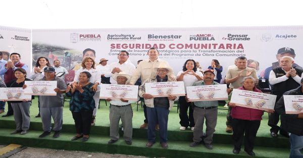 Soberan&iacute;a alimentaria y seguridad, prioridad en Puebla