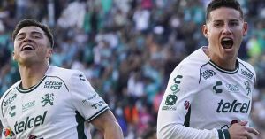 Se estrena James Rodríguez con el León