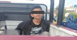 Detienen a presunto asaltante en San José la Laguna en Amozoc