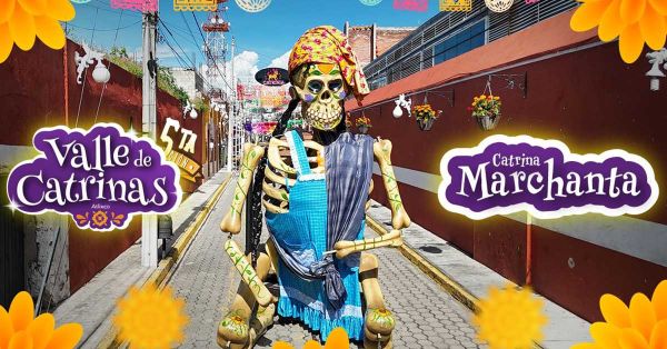 Invitan en Atlixco a la obra "La Catrina, la marchanta madre agricultora"