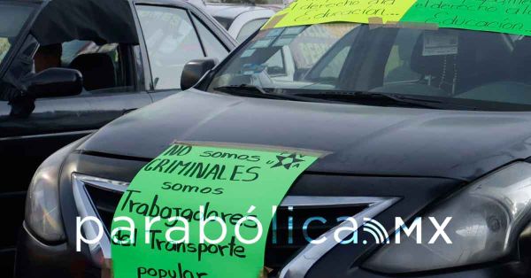 Advierte Elpidio Díaz que seguirán los operativos contra taxis piratas