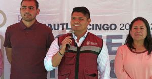 Entrega Omar Muñoz rehabilitación en lateral al Antiguo Camino a Tlaxcala