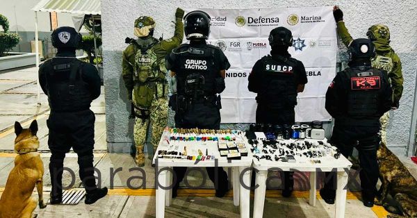 Realiza SSP operativos simultáneos en penales de Tepexi y San Pedro Cholula