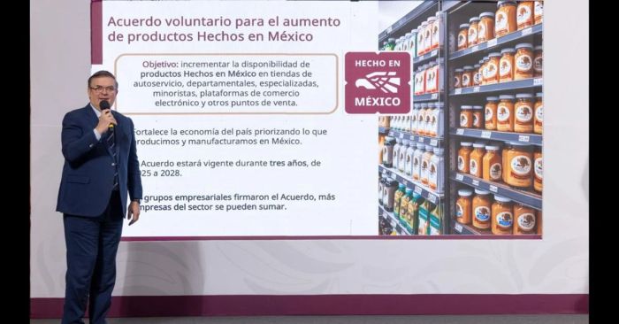 Incrementará la venta de productos denominados Hecho en México